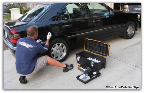 repairing chips on car paint