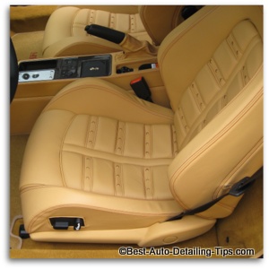 ferrari car leather care