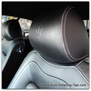car leather care for maserati