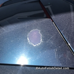 clear coat damage porsche