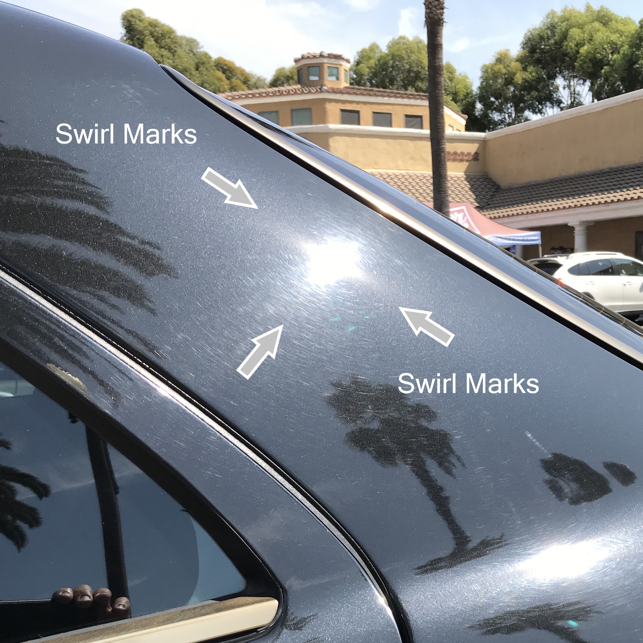 swirl marks on clear coat