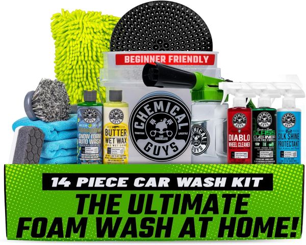 chemical guys 14 pc foam car wash kit chemical guys 14 pc foam car wash kit