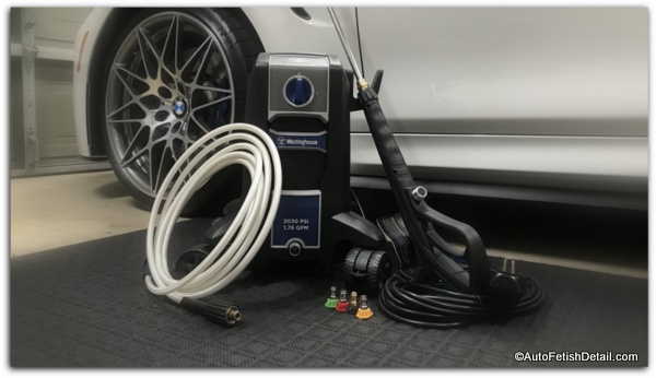 electric pressure washer for car detailing