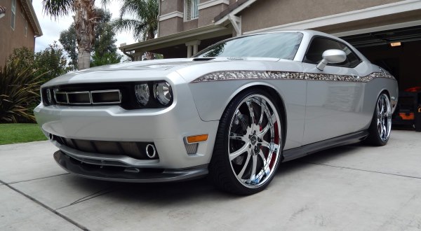dodge challenger custom paint