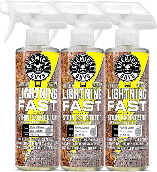 chemical guys lighting fast upholstery cleaner