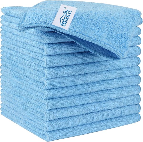 microfiber cleaning cloths 12x12