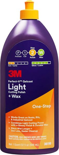 3M boat polish and wax