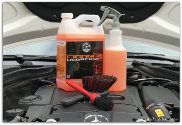 engine degreaser to clean car engine
