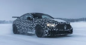 Mercedes-AMG Previews Extreme CLE Coupe During Frozen Performance Testing