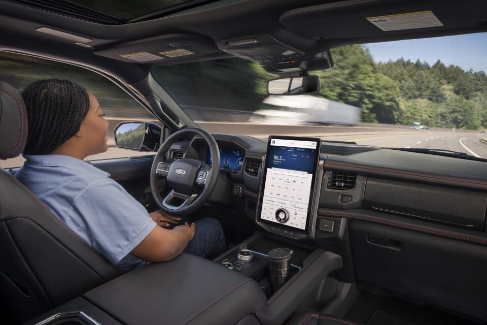 Existing BlueCruise system at work