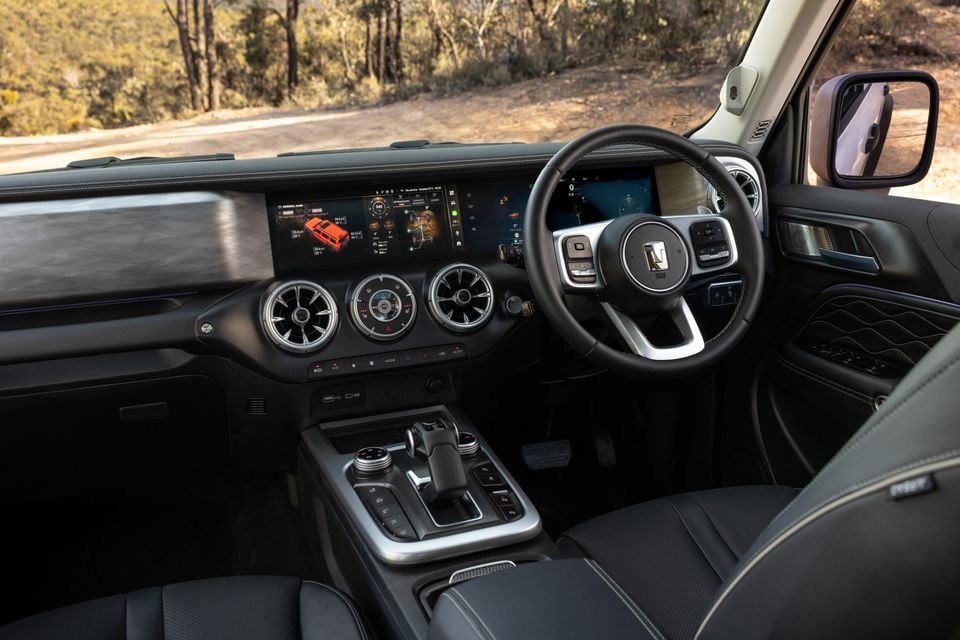 Australian-market Tank 300 interior