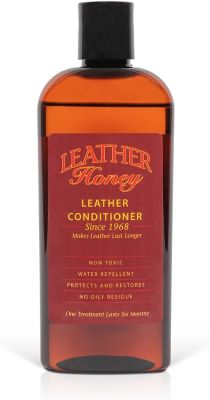 bottle of leather honey leather conditioner leather honey leather conditioner