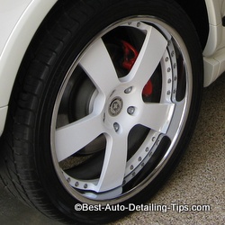HRE customer white and chrome plated wheels HRE customer white and chrome plated wheels