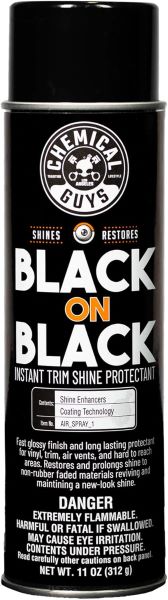 Chemical guys black on black aerosol dressing Chemical guuys black on black aerosol dressing