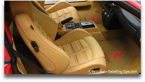 ferarri leather car seats ferarri leather car seats